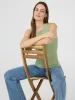 High Neck Ribbed Tank Top sold by Suzy Shier