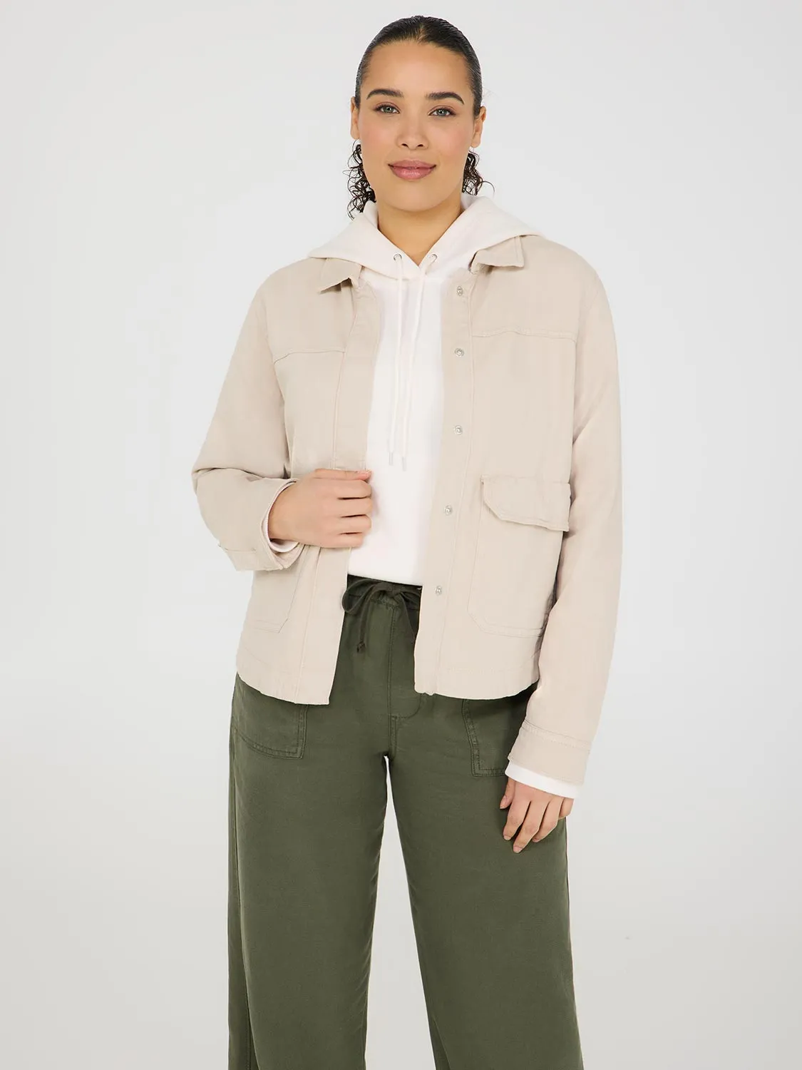 Cargo Pocket Jacket sold by Suzy Shier product image thumbnail 5