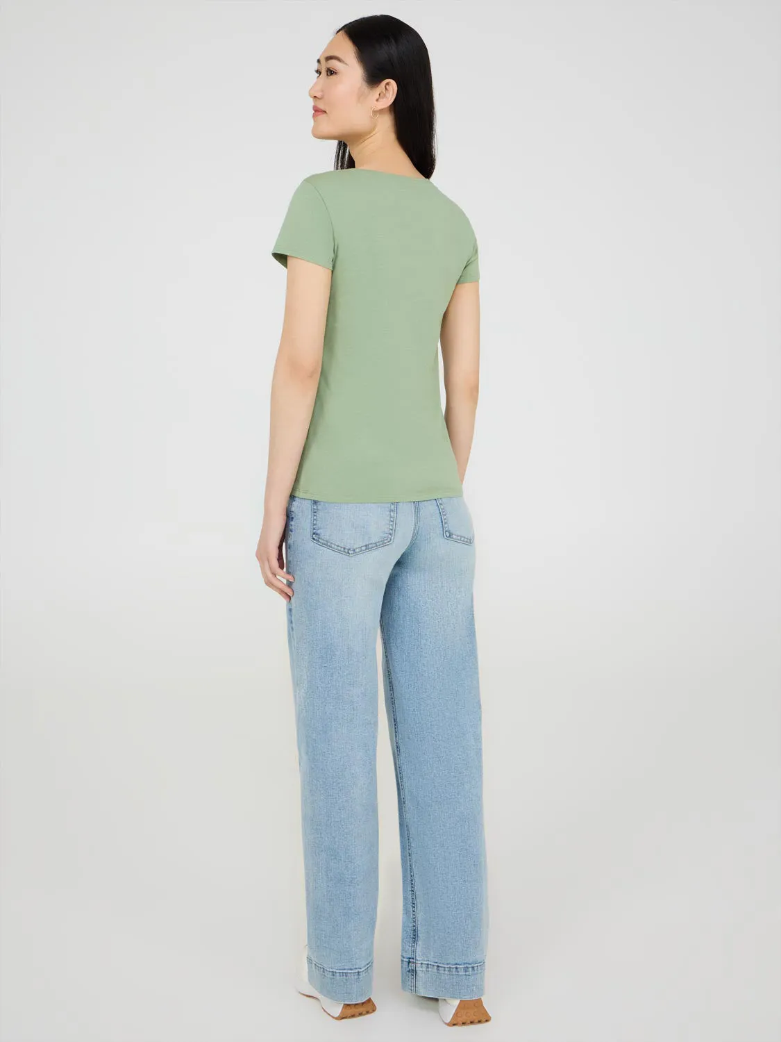 Cap Sleeve T-Shirt sold by Suzy Shier product image thumbnail 5