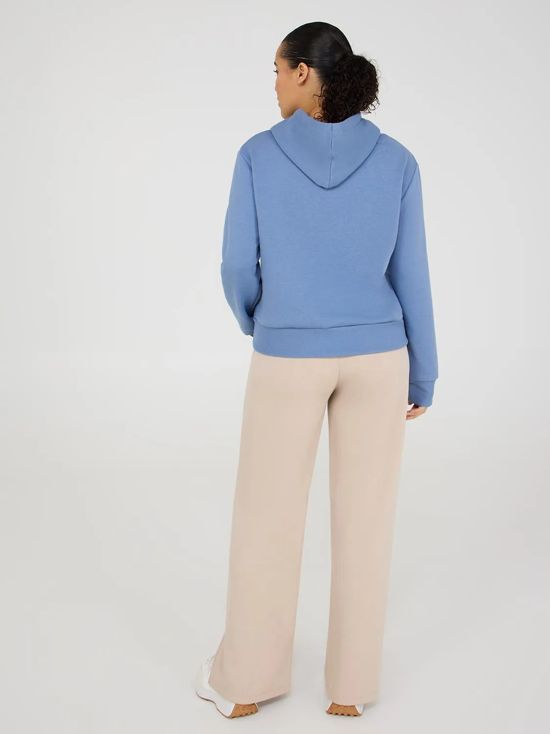 Waisted Fleece Hoodie sold by Suzy Shier product image thumbnail 5