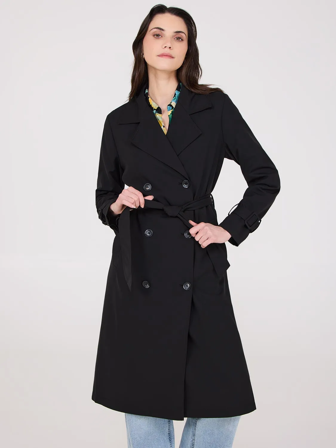 Classic Trench Coat sold by Suzy Shier product image thumbnail 2