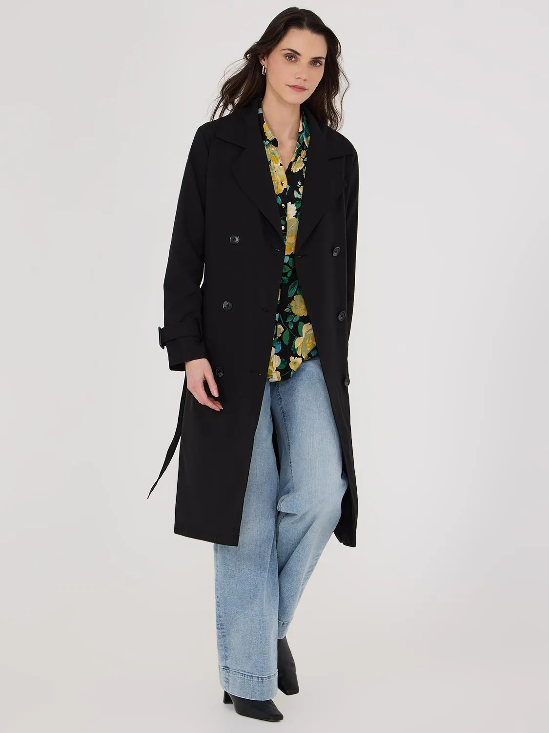 Classic Trench Coat sold by Suzy Shier product image thumbnail 4