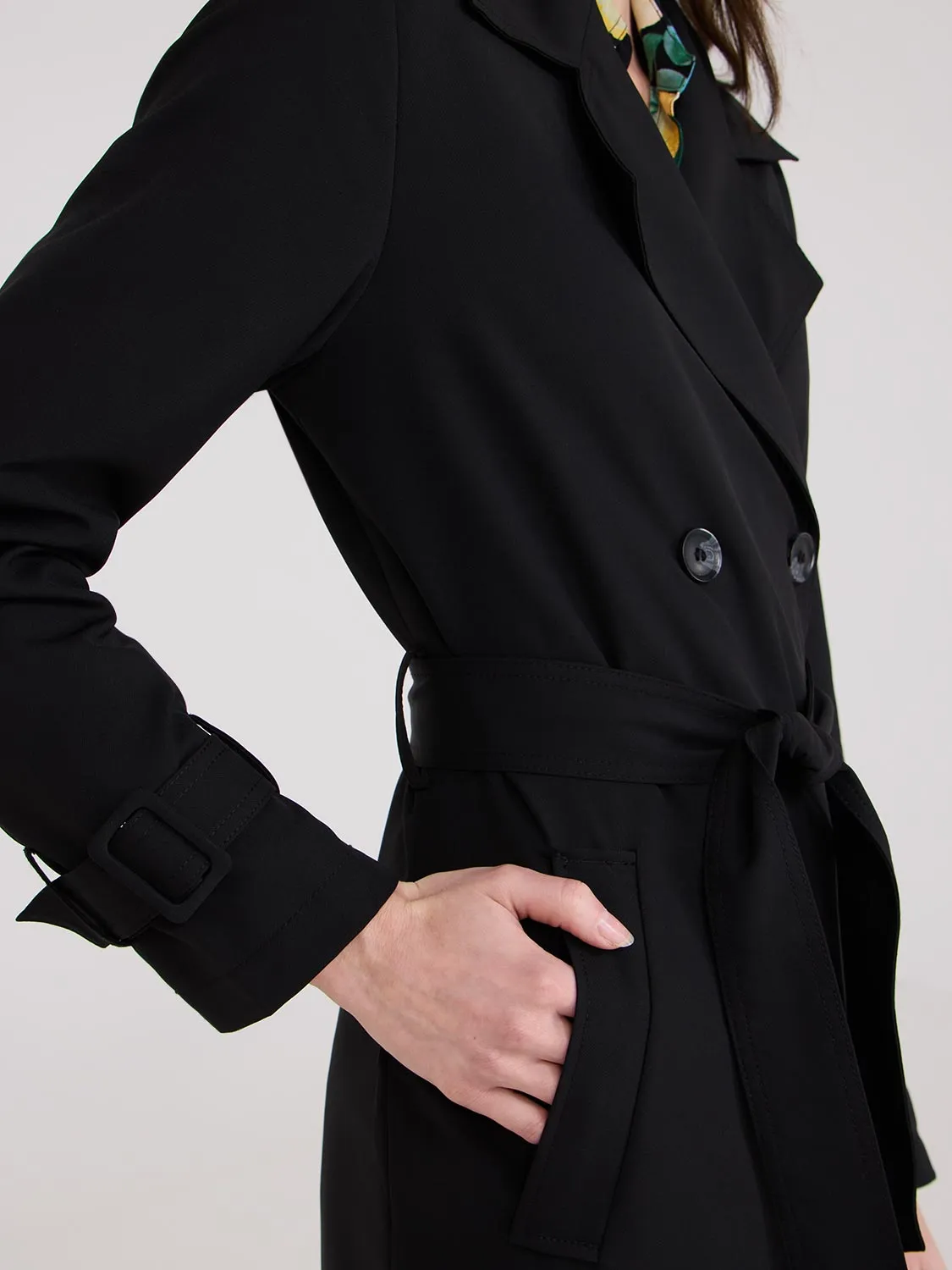 Classic Trench Coat sold by Suzy Shier product image thumbnail 3
