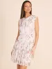 Floral Chiffon A-Line Dress sold by Suzy Shier