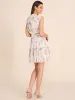 Floral Chiffon A-Line Dress sold by Suzy Shier