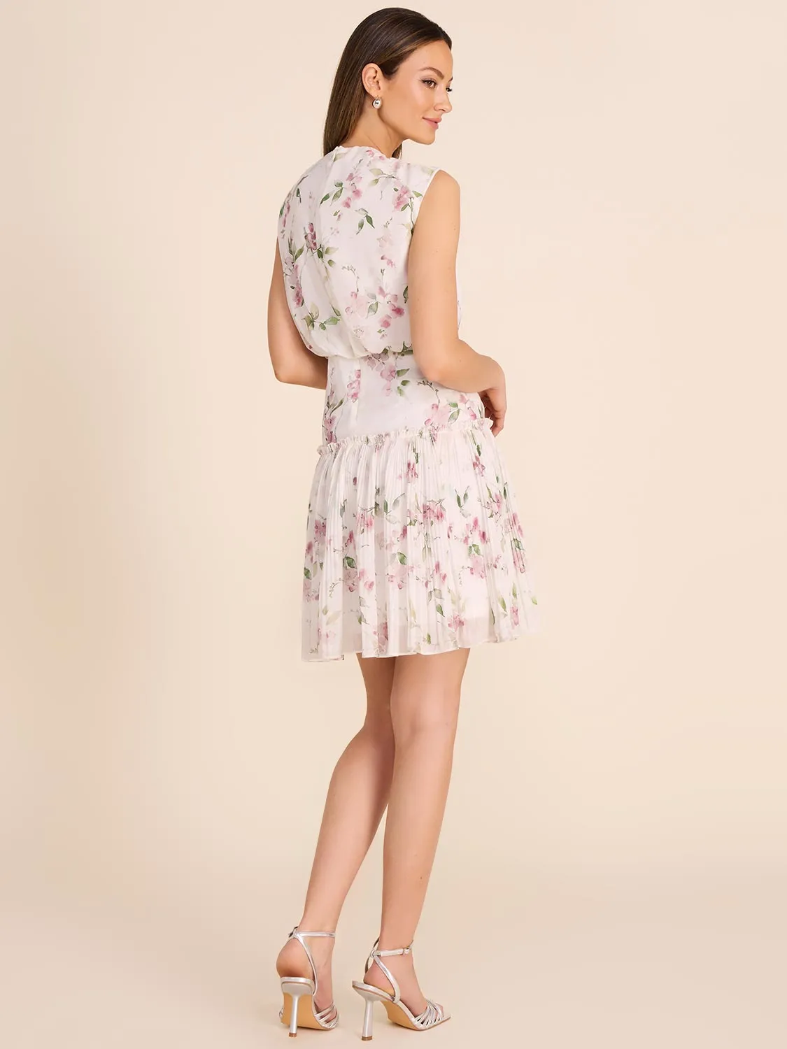 Floral Chiffon A-Line Dress sold by Suzy Shier product image thumbnail 2