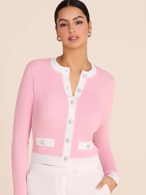 Ribbed Cropped Cardigan sold by Suzy Shier