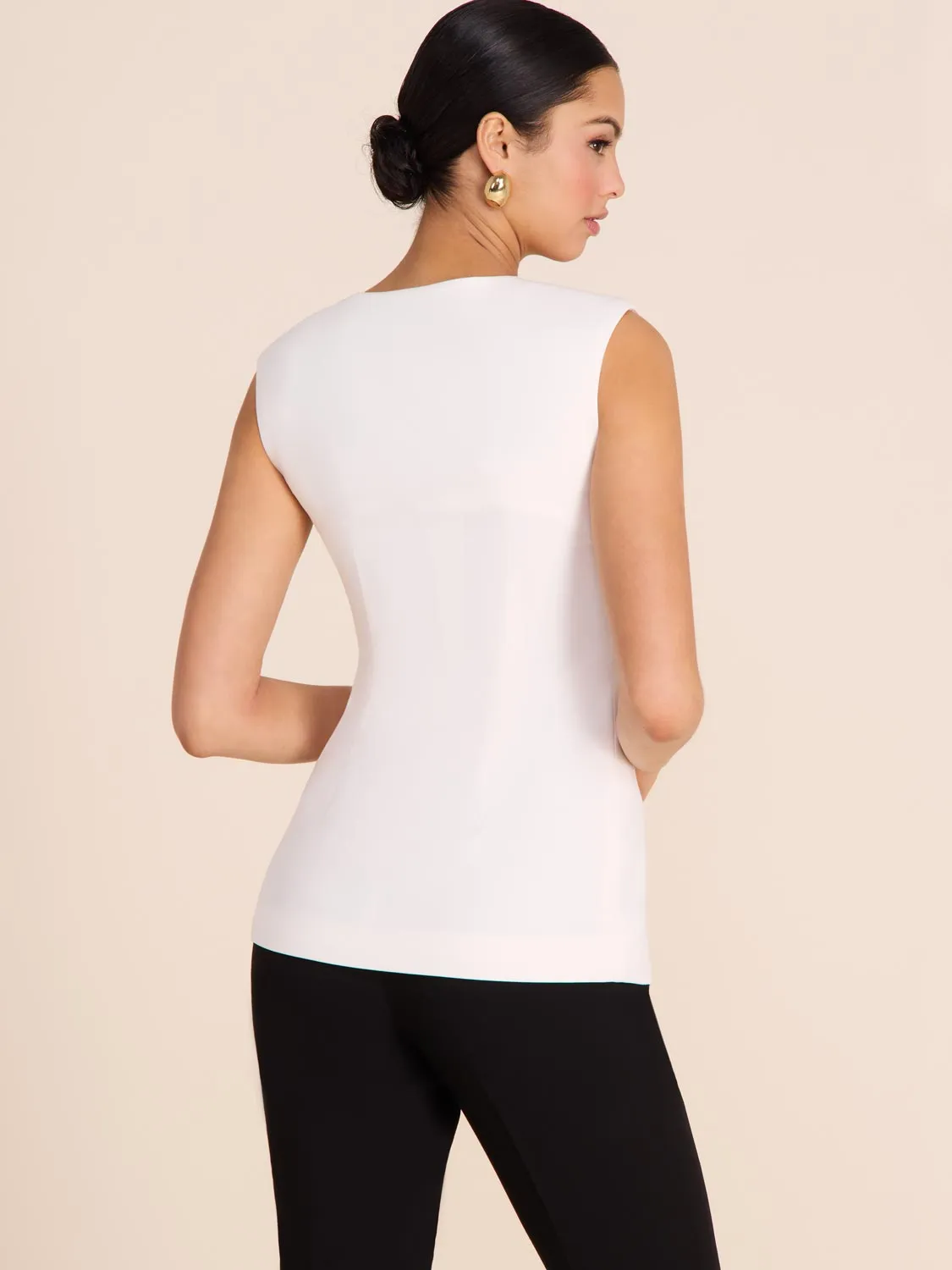 Long Blazer Vest sold by Suzy Shier product image thumbnail 5