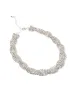 Braided Rhinestone Necklace sold by Suzy Shier