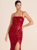 Patterned Sequin On Mesh Gown sold by Suzy Shier