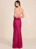 Patterned Sequin Gown sold by Suzy Shier