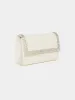 Flapover Clutch With Rhinestones sold by Suzy Shier