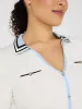 Contrast Piping Short Sleeve Sweater sold by Suzy Shier