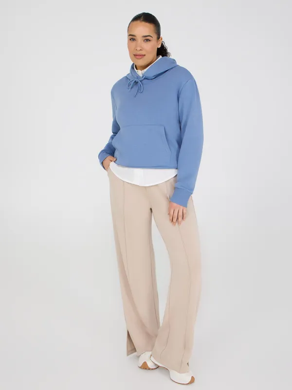 Slit Hem Wide-Leg Pants sold by Suzy Shier