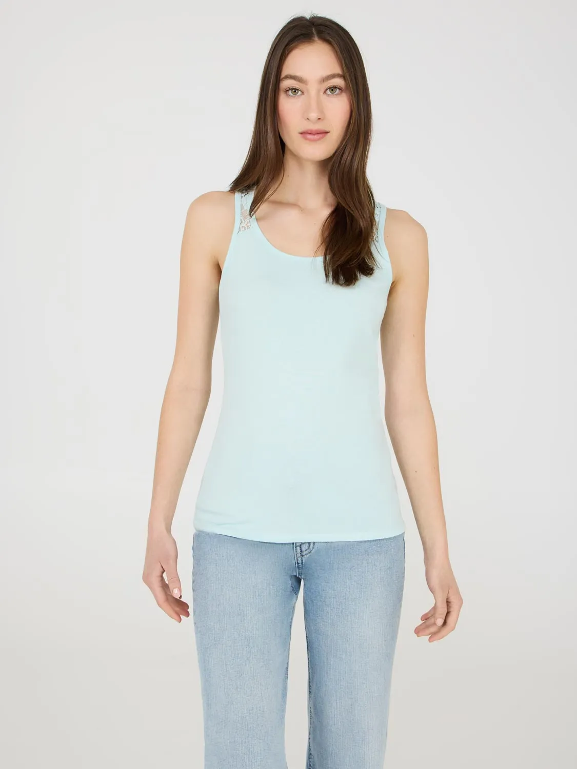 Sleeveless Lace Top sold by Suzy Shier product image thumbnail 2