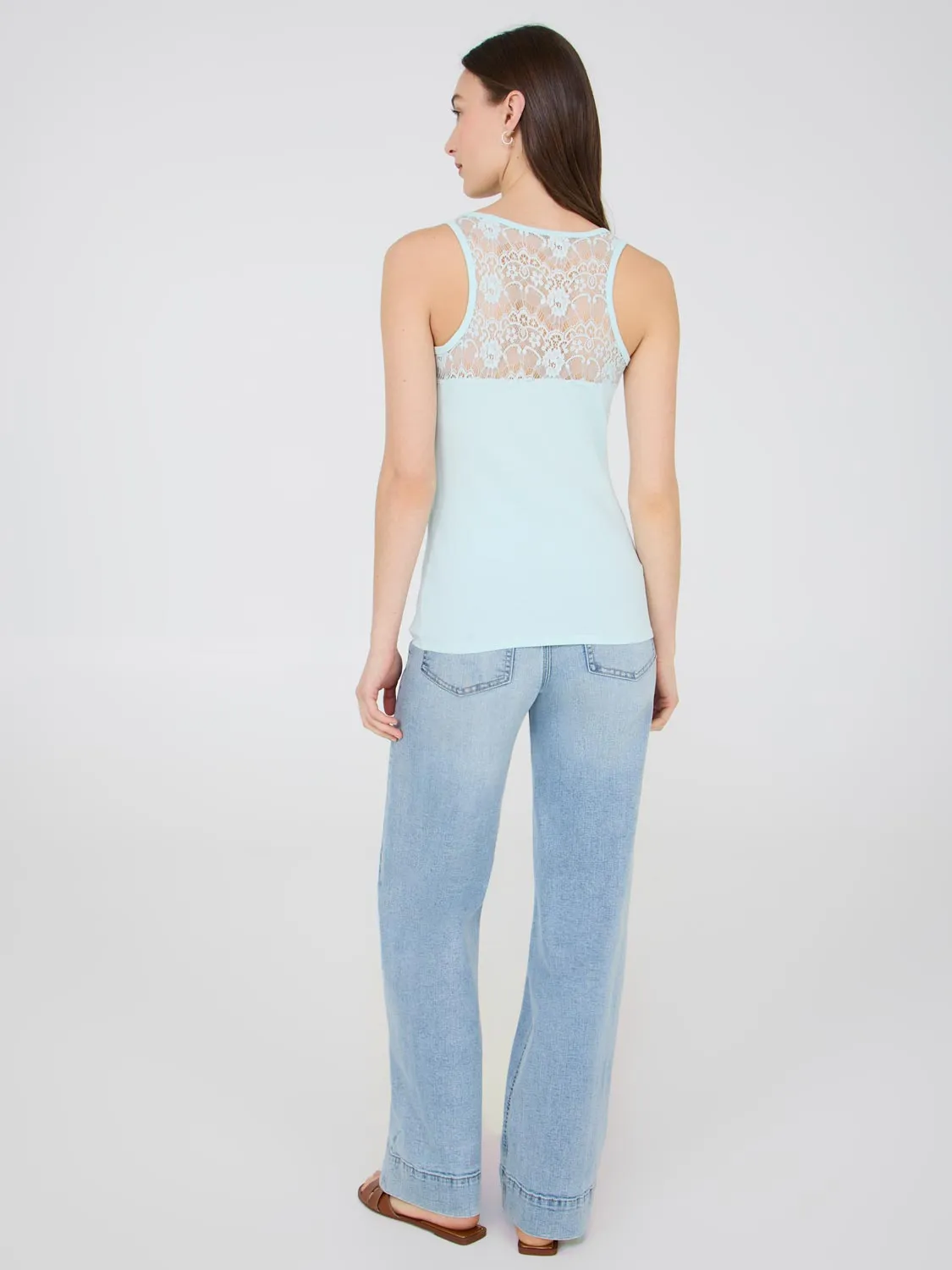 Sleeveless Lace Top sold by Suzy Shier product image thumbnail 4