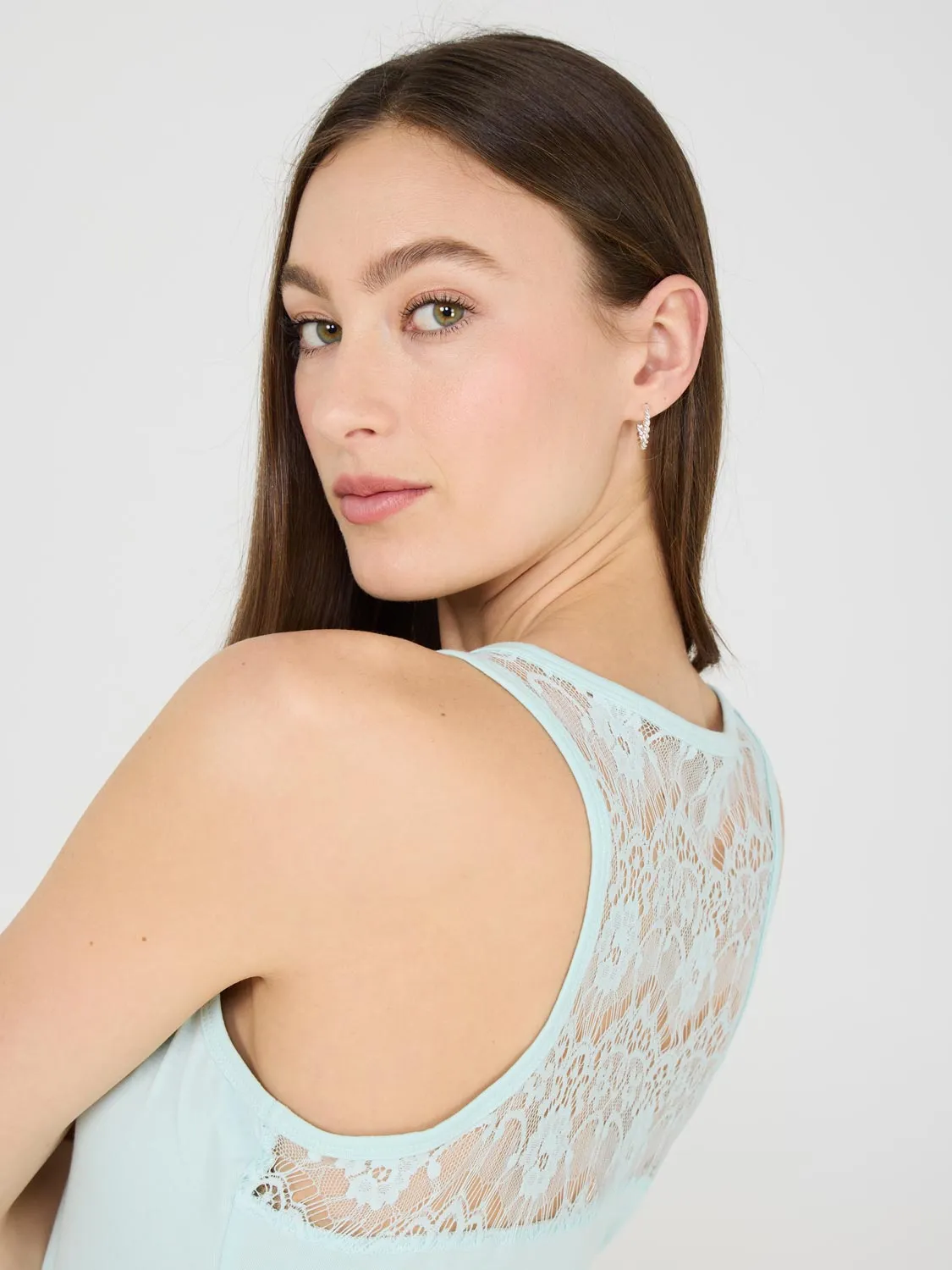 Sleeveless Lace Top sold by Suzy Shier product image thumbnail 3