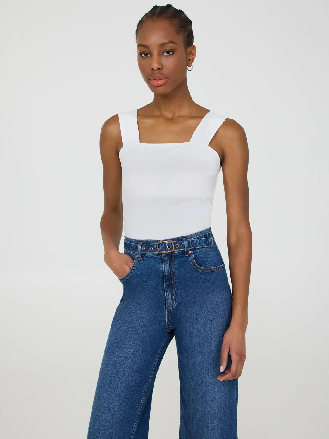 Thick Strap Tank Top sold by Suzy Shier