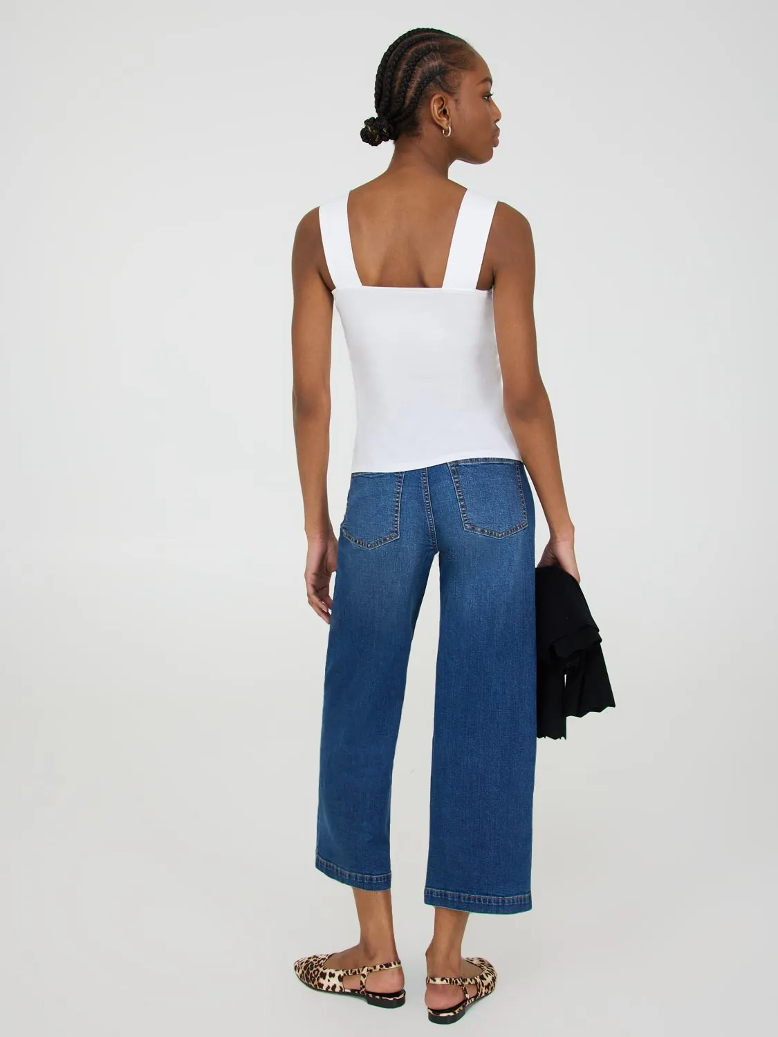 Thick Strap Tank Top sold by Suzy Shier product image thumbnail 4