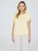 Tulip Sleeve Clip Dot Chiffon Top sold by Suzy Shier