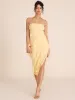 Strapless Midi Dress With Cascading Ruffles sold by Suzy Shier