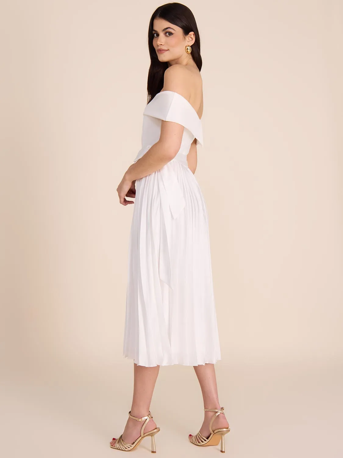 Off-The-Shoulder Midi Dress sold by Suzy Shier product image thumbnail 4