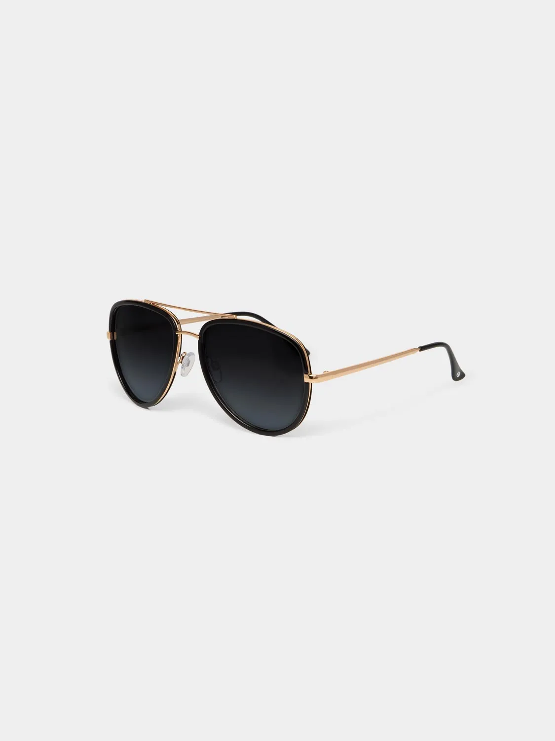 Rounded Aviator Sunglasses sold by Suzy Shier product image thumbnail 2
