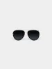 Rounded Aviator Sunglasses sold by Suzy Shier