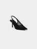Mesh Slingback Pump sold by Suzy Shier