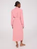 Belted Long Sleeve Midi Shirt Dress sold by Suzy Shier