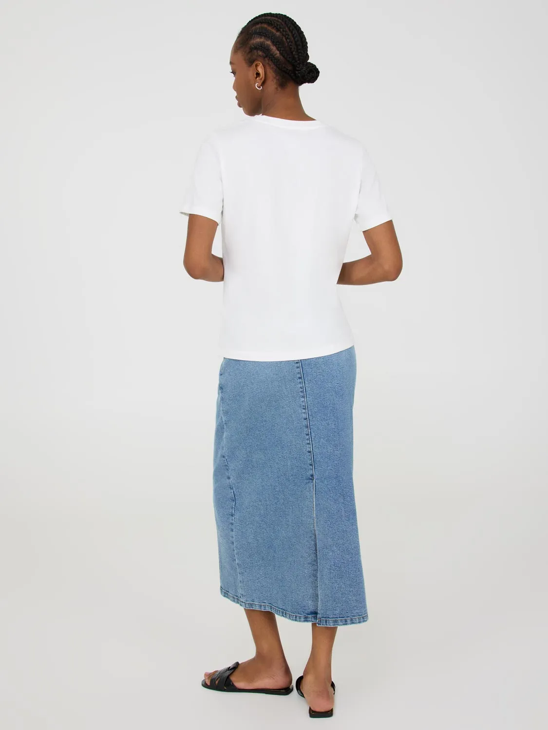 Short Sleeve T-Shirt With Sequin Bow sold by Suzy Shier product image thumbnail 4