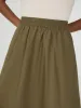Bubble Hem Cotton Skirt sold by Suzy Shier