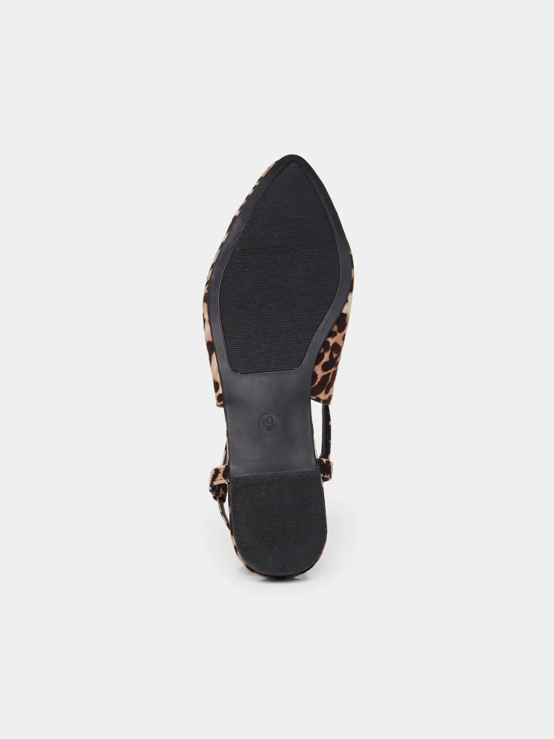 Leopard Print Slingback Flats sold by Suzy Shier product image thumbnail 4