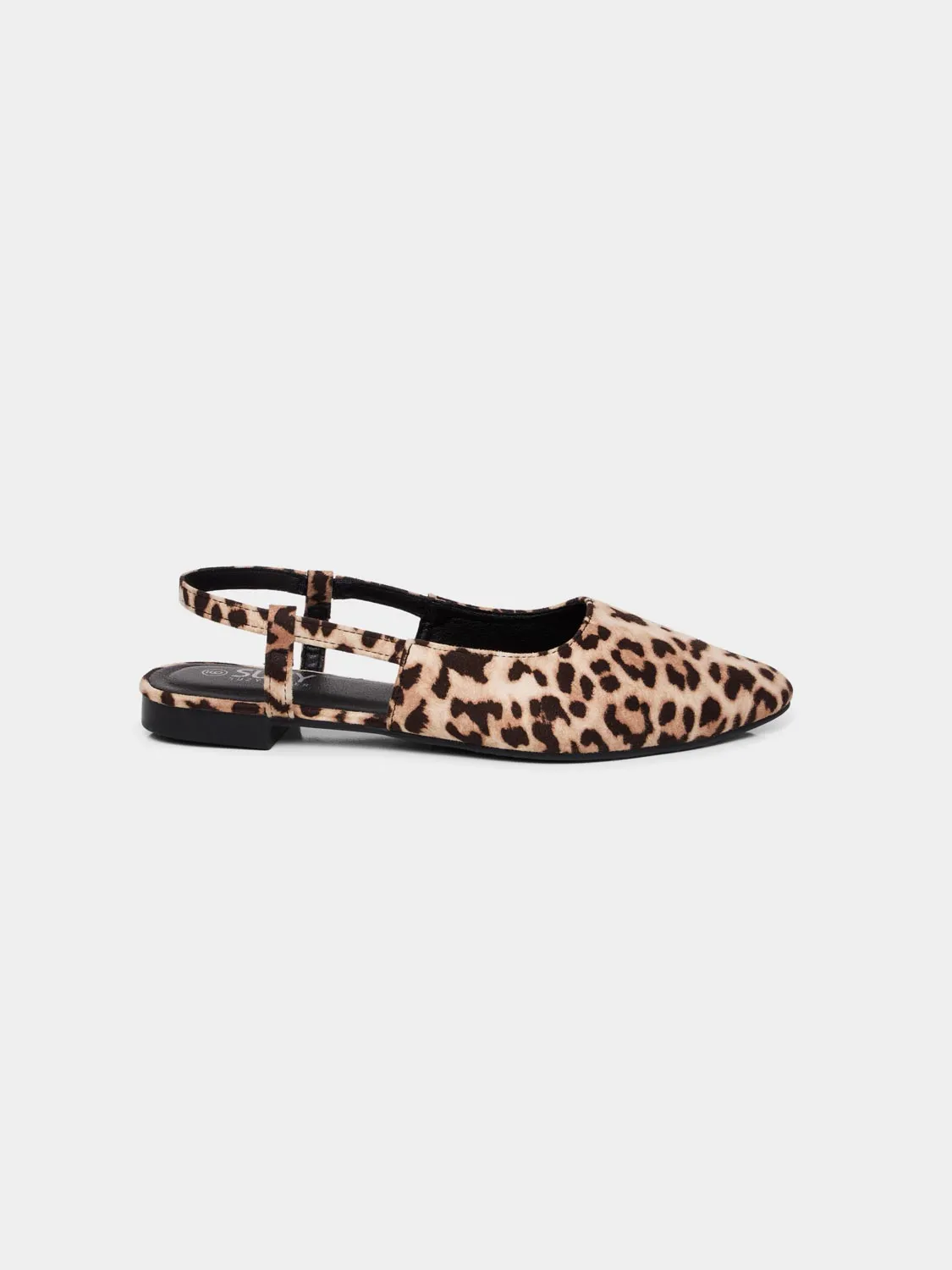 Leopard Print Slingback Flats sold by Suzy Shier