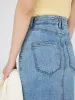 Denim Pencil Skirt sold by Suzy Shier