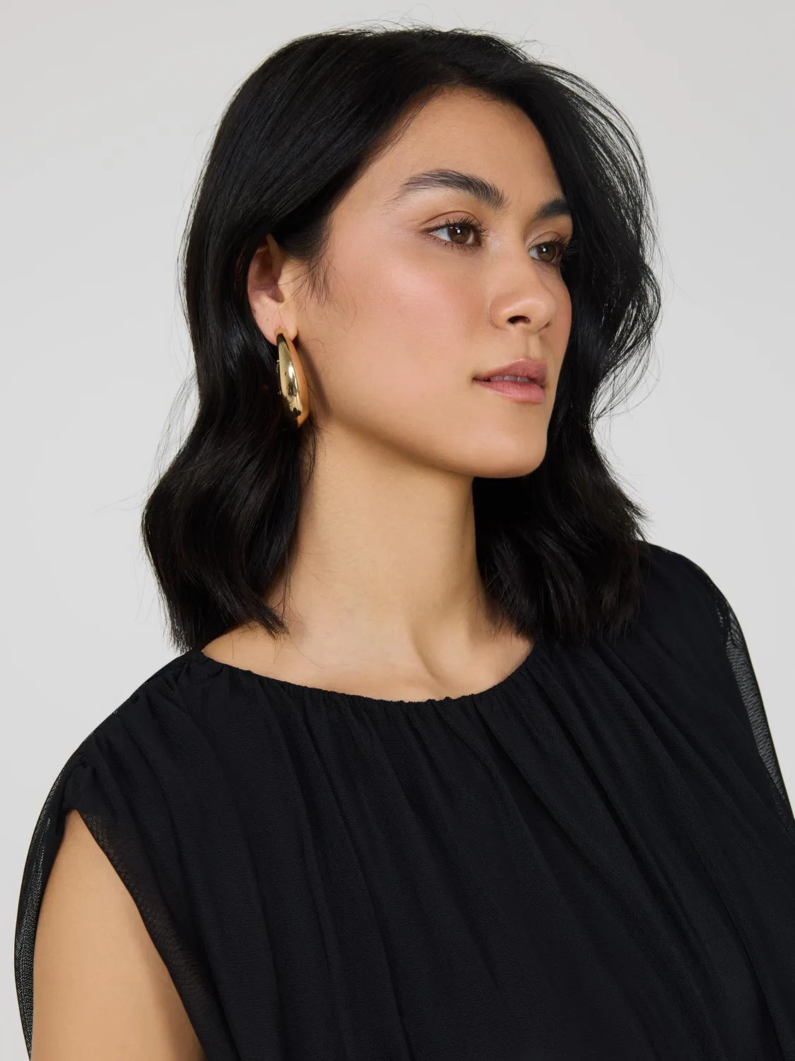 Sleeveless Bubble Hem Top sold by Suzy Shier product image thumbnail 2