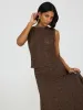 Sleeveless Bubble Lace Top sold by Suzy Shier