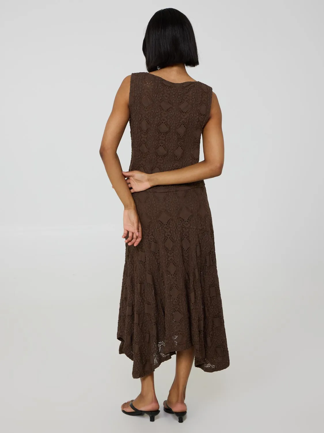 Sleeveless Bubble Lace Top sold by Suzy Shier product image thumbnail 2