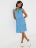 Button-Up Tiered Mini Dress sold by Suzy Shier