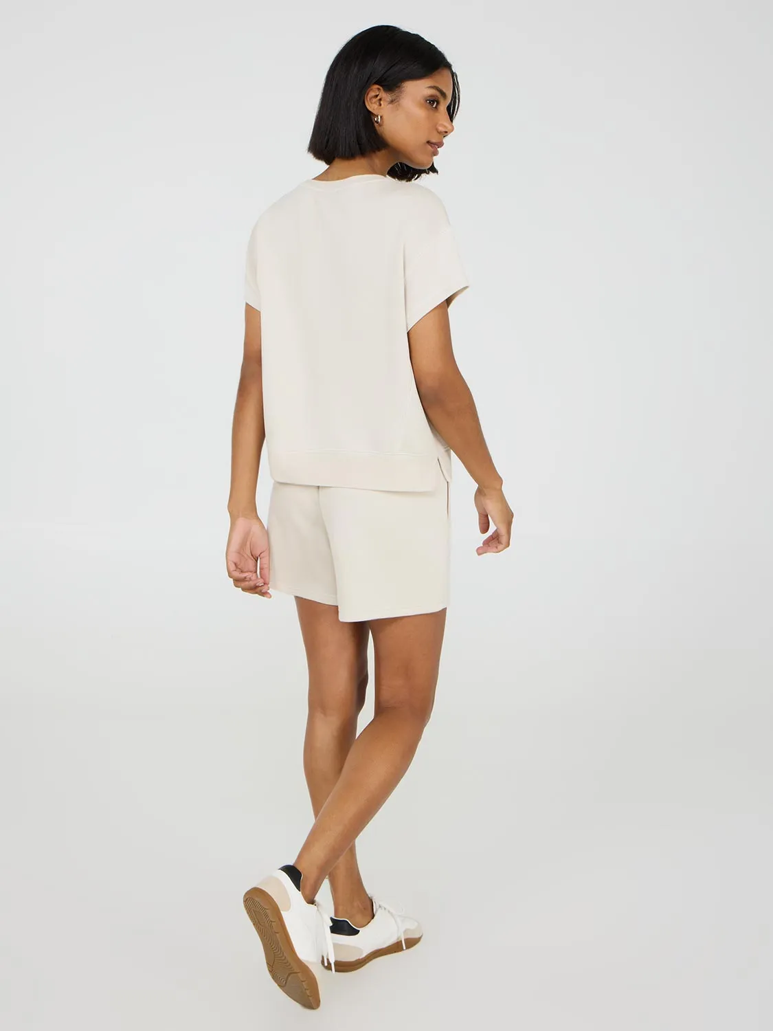 Cloud Fleece Waisted Sweatshirt sold by Suzy Shier product image thumbnail 4