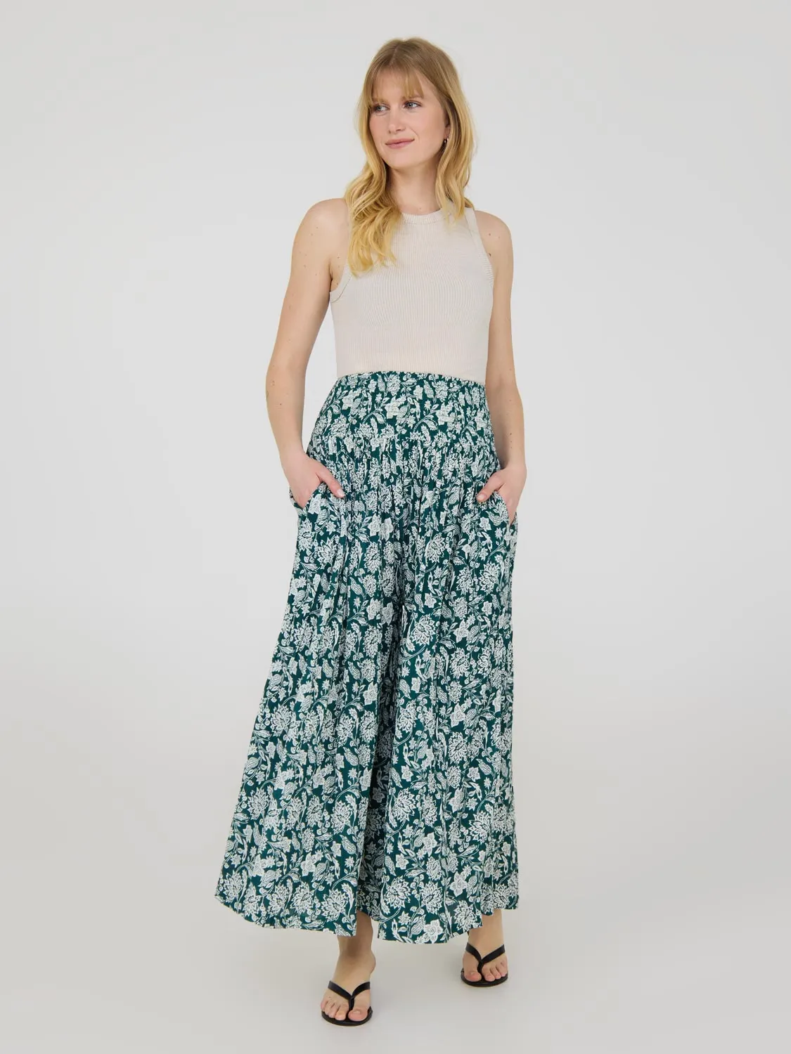 Floral Palazzo Pants sold by Suzy Shier