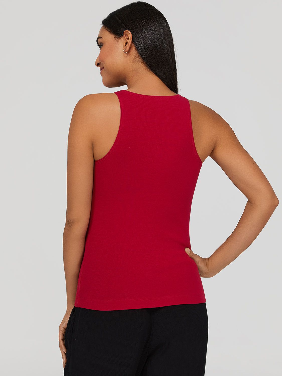 High Neck Tank Top sold by Suzy Shier product image thumbnail 12