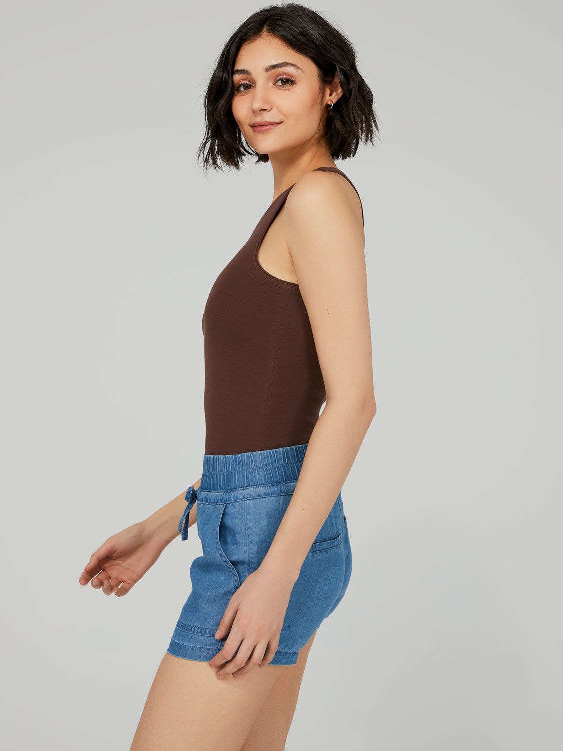 High Neck Tank Top sold by Suzy Shier product image thumbnail 8