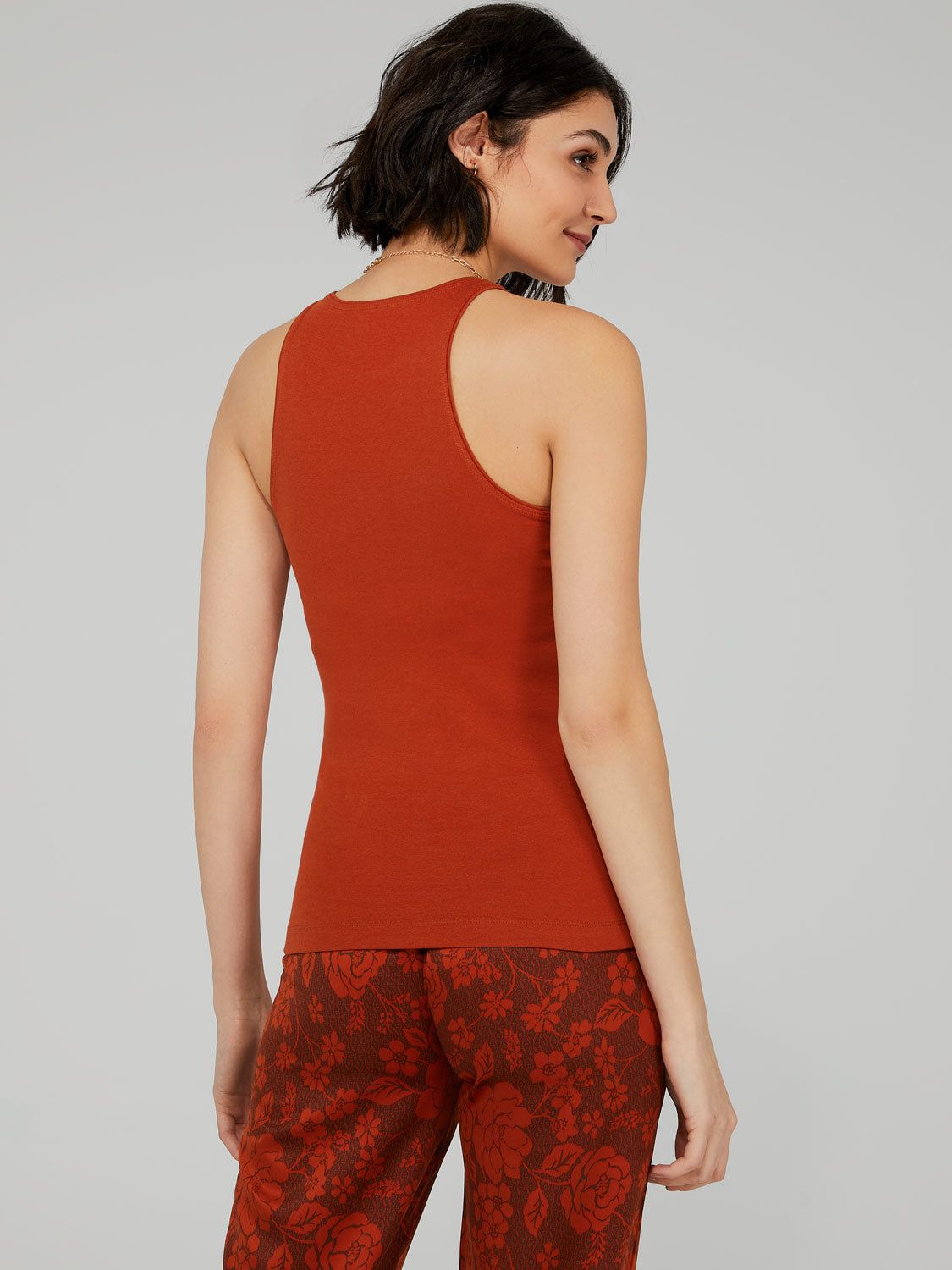 High Neck Tank Top sold by Suzy Shier product image thumbnail 4