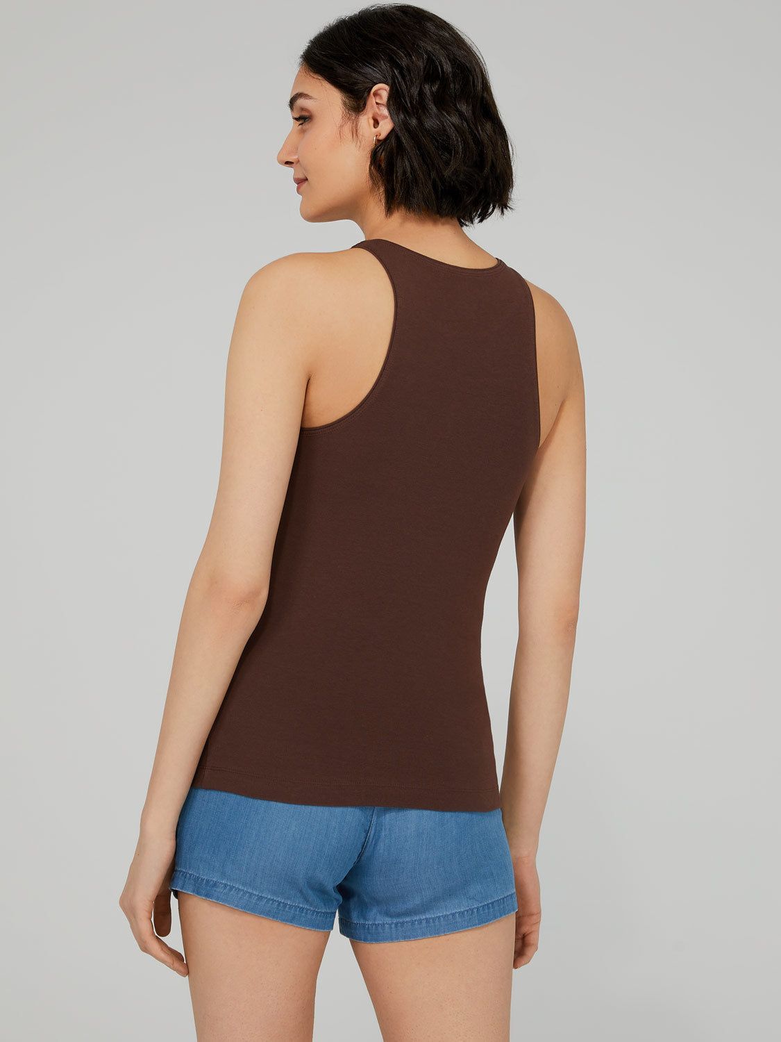 High Neck Tank Top sold by Suzy Shier product image thumbnail 9