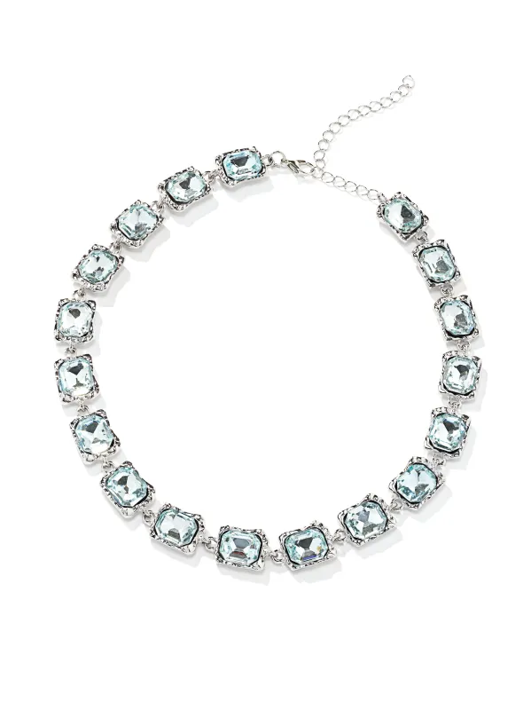 Square Gem Necklace sold by Suzy Shier