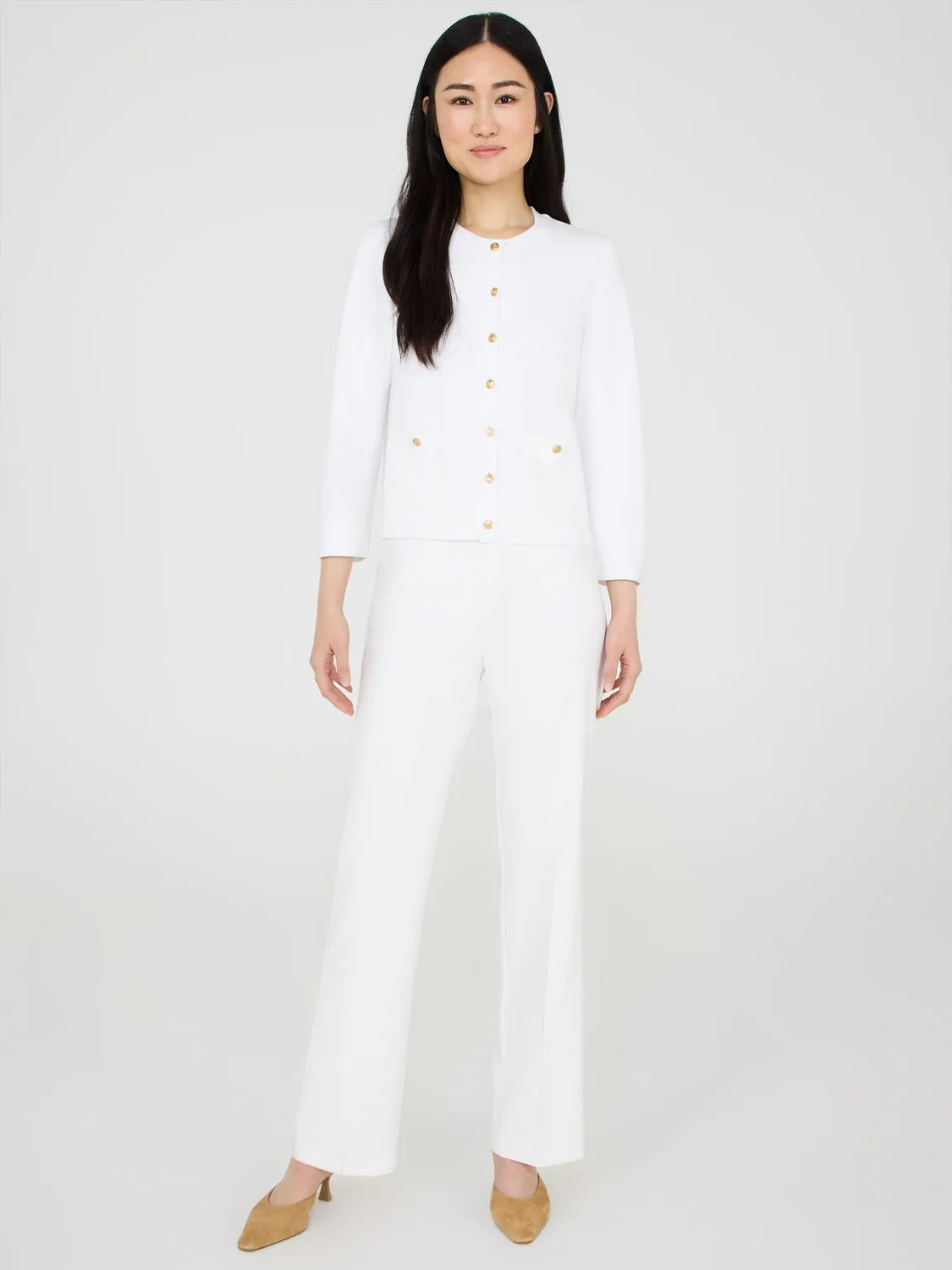 Straight Leg Pull-On Pants sold by Suzy Shier