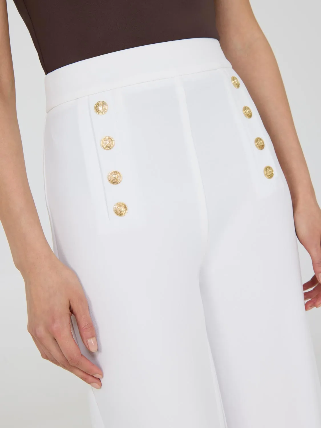 High-Waisted Wide Leg Pants sold by Suzy Shier product image thumbnail 2