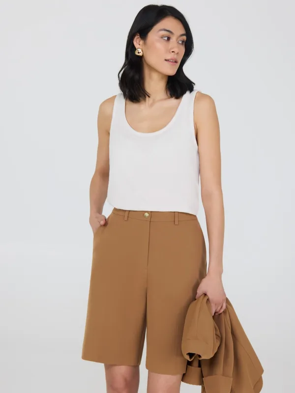 Loose Knit Sweater Tank Top sold by Suzy Shier