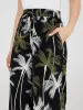 Tropical Print Wide-Leg Gaucho Pants sold by Suzy Shier
